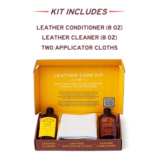 Foto 3 | Kit De Cuidado De Cuero, Acondicionador Limpiador Y Miel Para Cuero, 2 Paños - Venta Internacional.