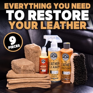 Foto 2 | Kit Detallado De Limpiadores Y Acondicionadores De Cuero Chemical Guys - Venta Internacional.