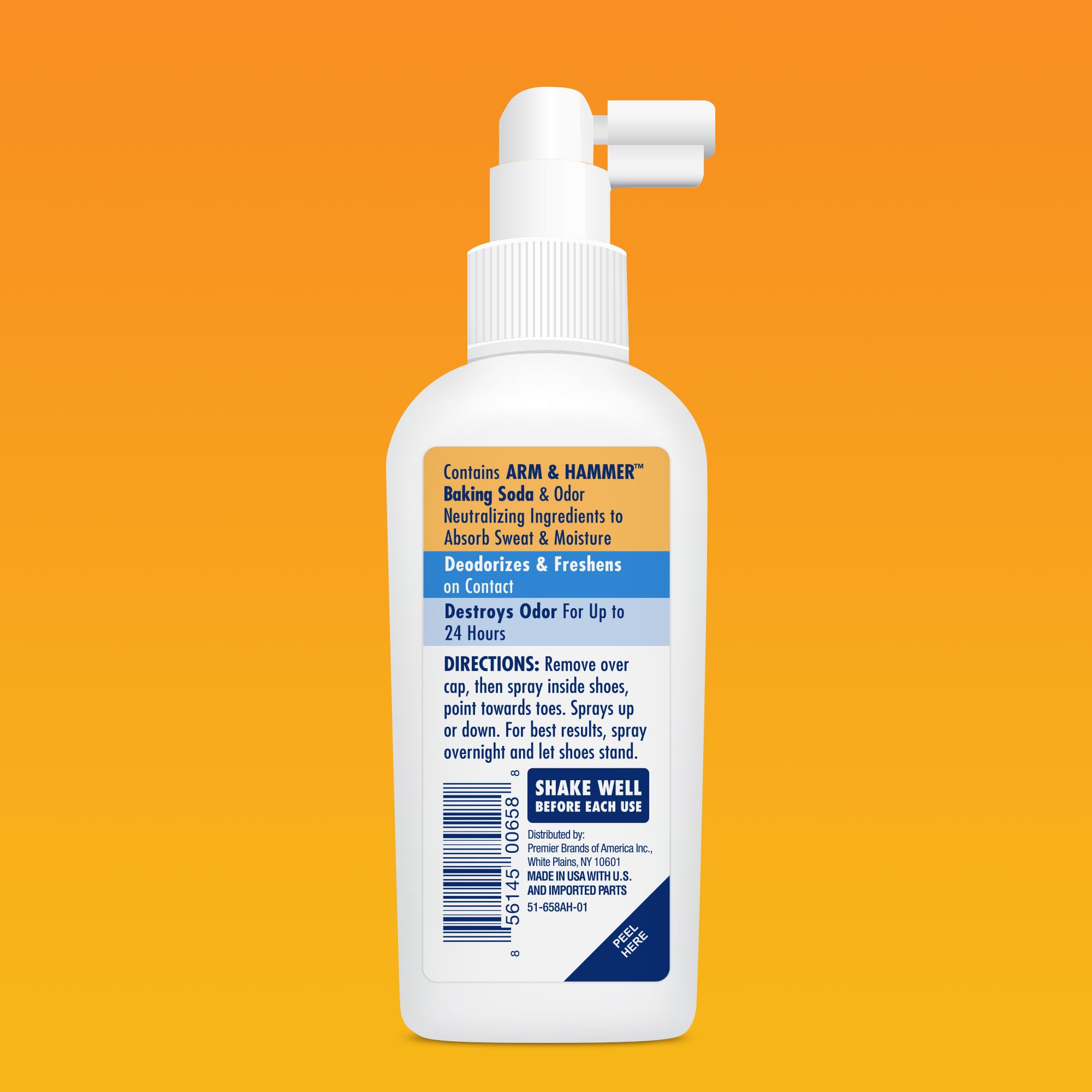 Foto 3 pulgar | Aerosol Refrescante Para Zapatos Arm & Hammer Ocean Blast, Paquete De 100 Ml, 2 Unidades - Venta Internacional.