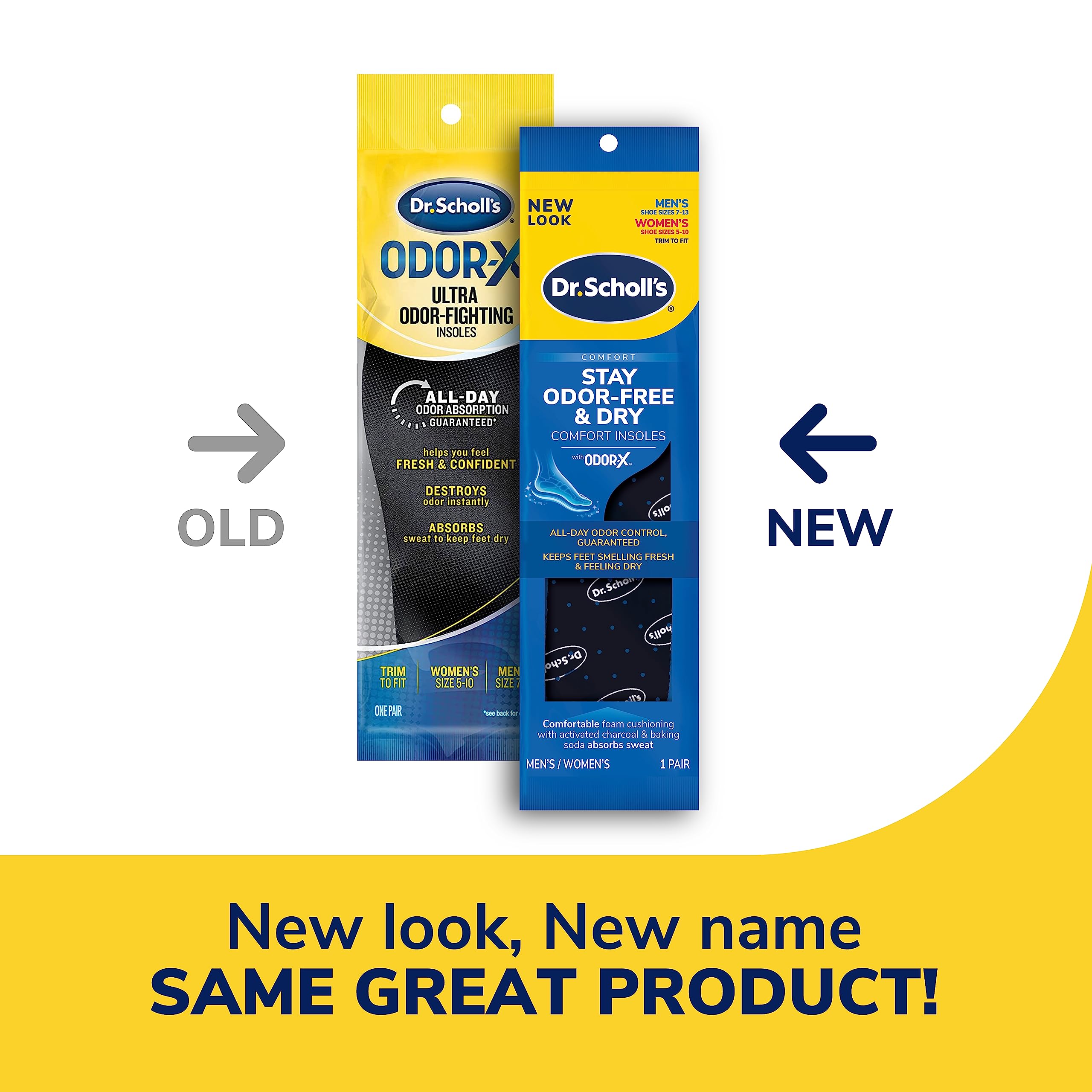 Foto 3 pulgar | Plantillas Dr. Scholl's Stay Free & Dry Comfort Unisex - Venta Internacional.