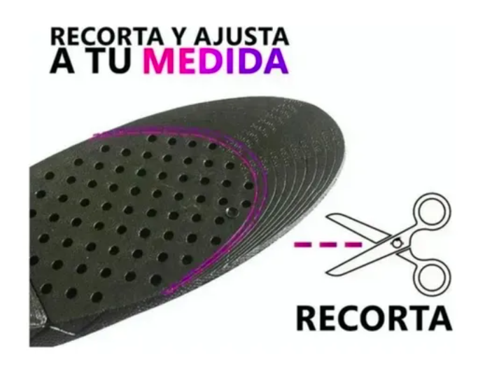 Foto 3 pulgar | Plantilla Unisex Xtellar Aumenta Altura 10 Cm Estatura