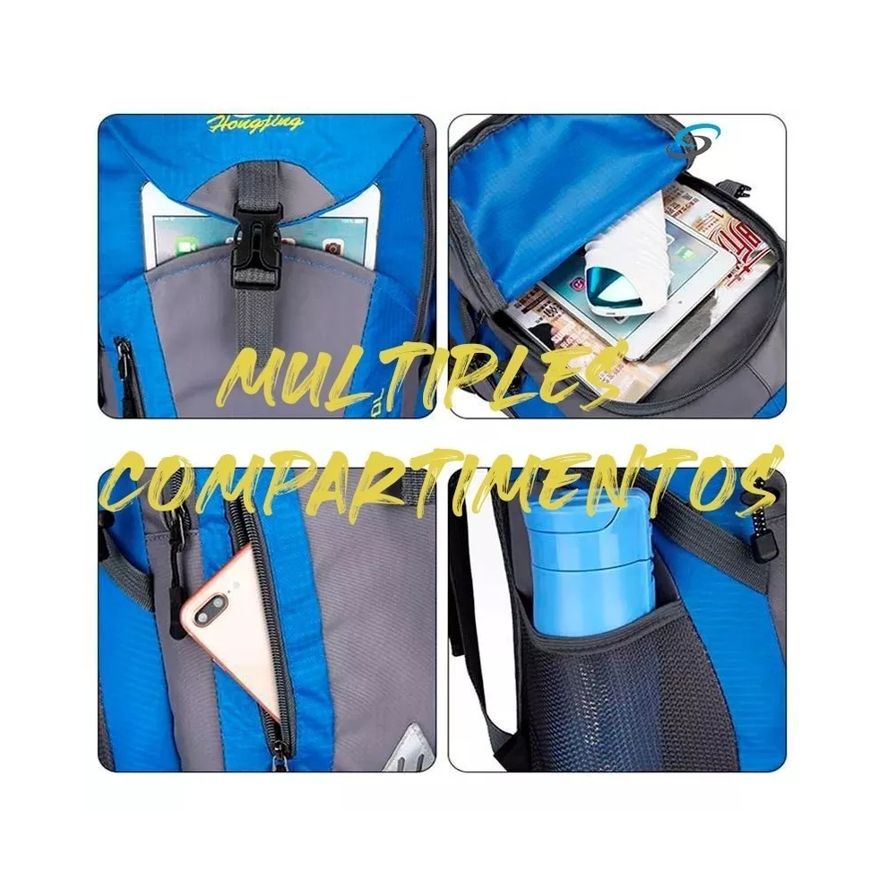 Foto 5 pulgar | Mochila Deportiva Belug color Azul