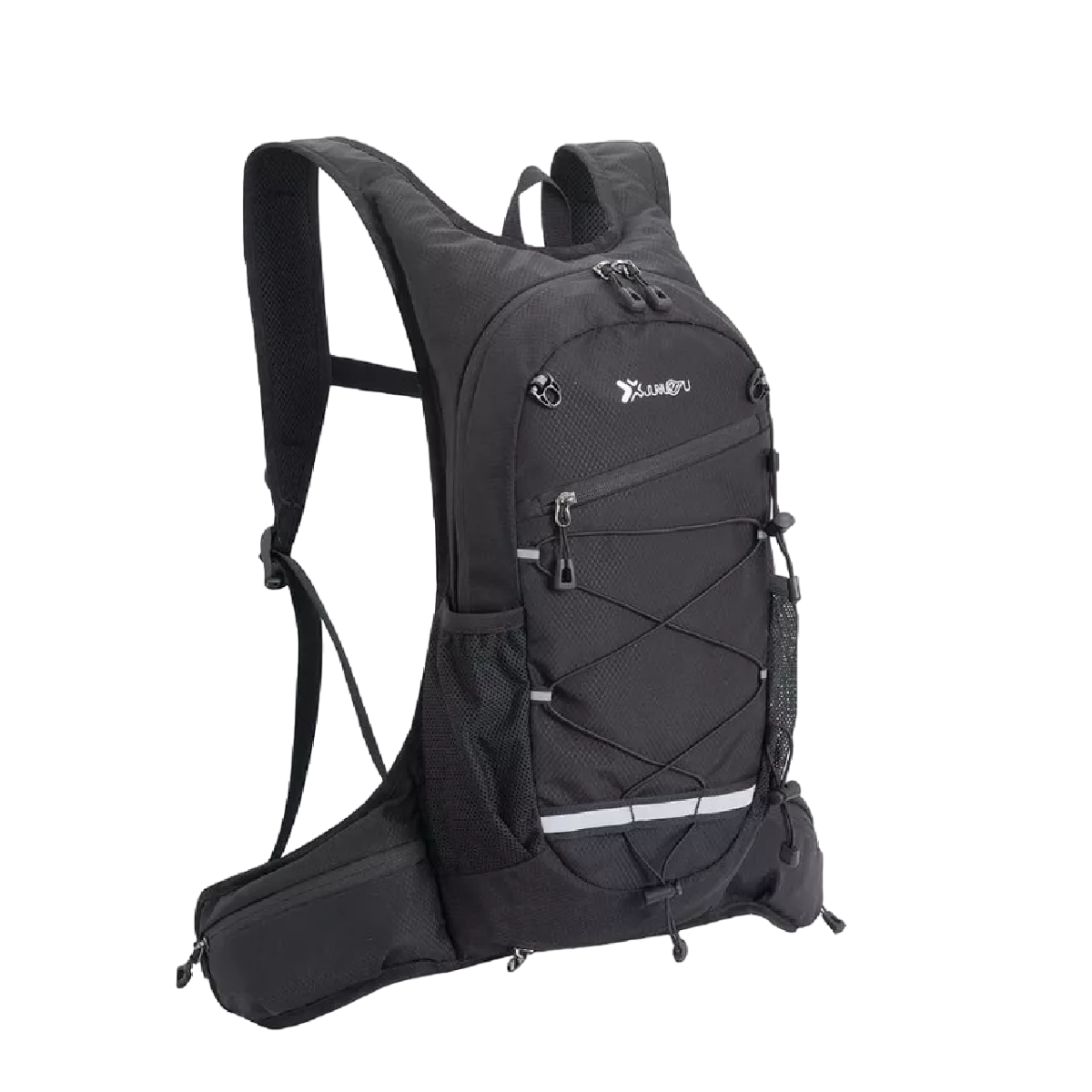 Mochila Hidratación 2l Ciclismo Campismo Hiking Bolsa Agua Negra