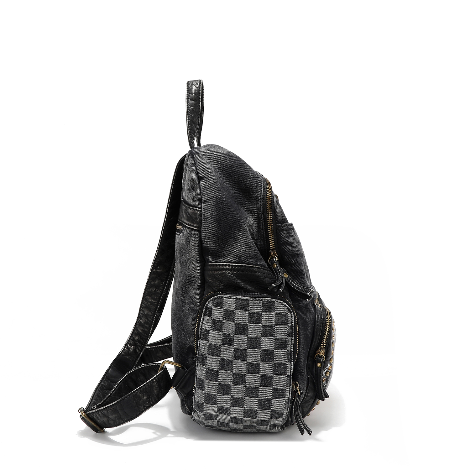 Foto 5 pulgar | Mochila Nicole Lee Mezclila Family Year