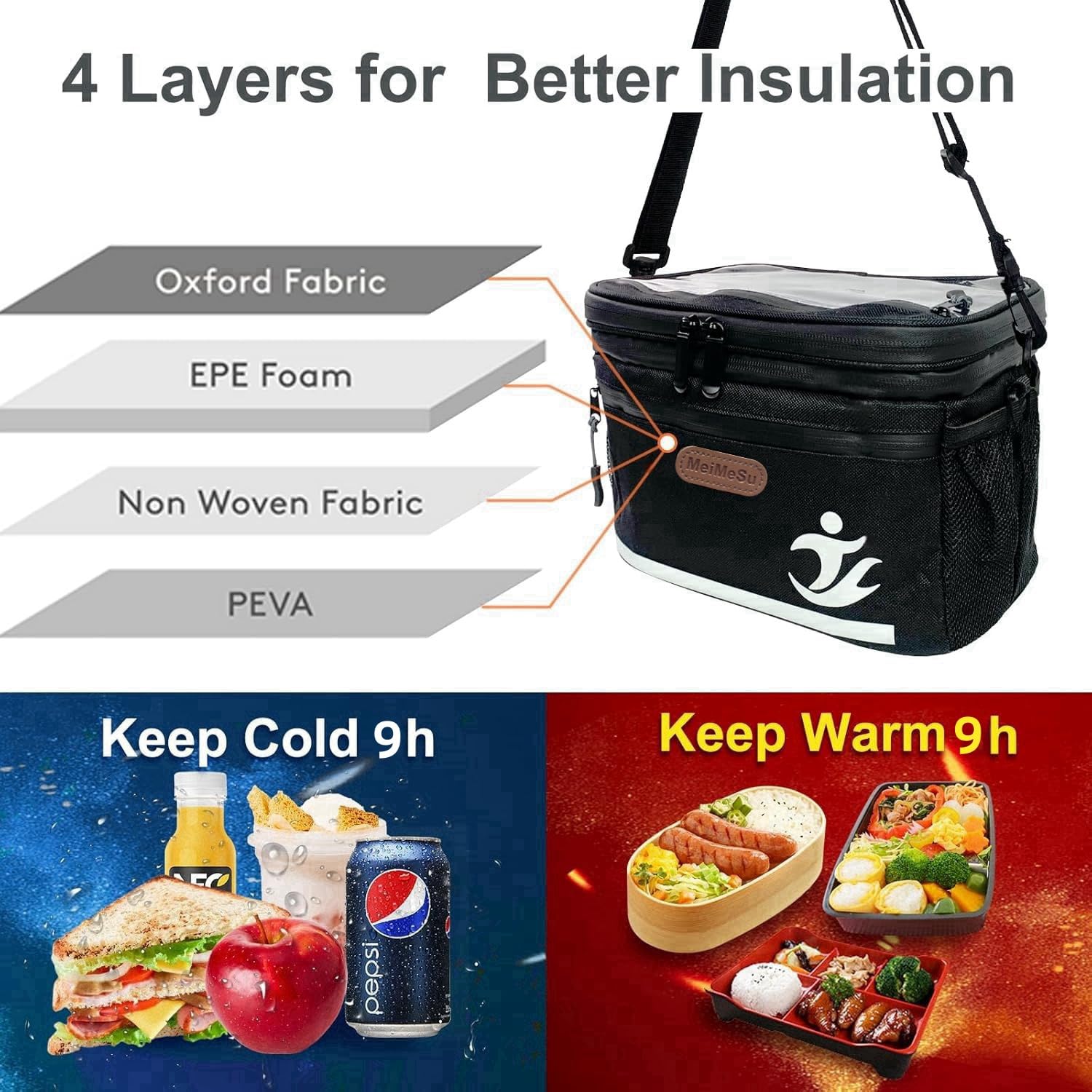 Foto 6 pulgar | Bolsa Para Manillar De Bicicleta Meimesu Impermeable Con Soporte Para Teléfono De 8 Pulgadas - Venta Internacional.