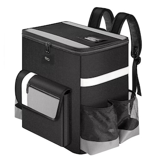 Foto 1 | Mochila Repartidor Térmica Impermeable Delivery Eo Safe Imports Esi-14410-1 Negro