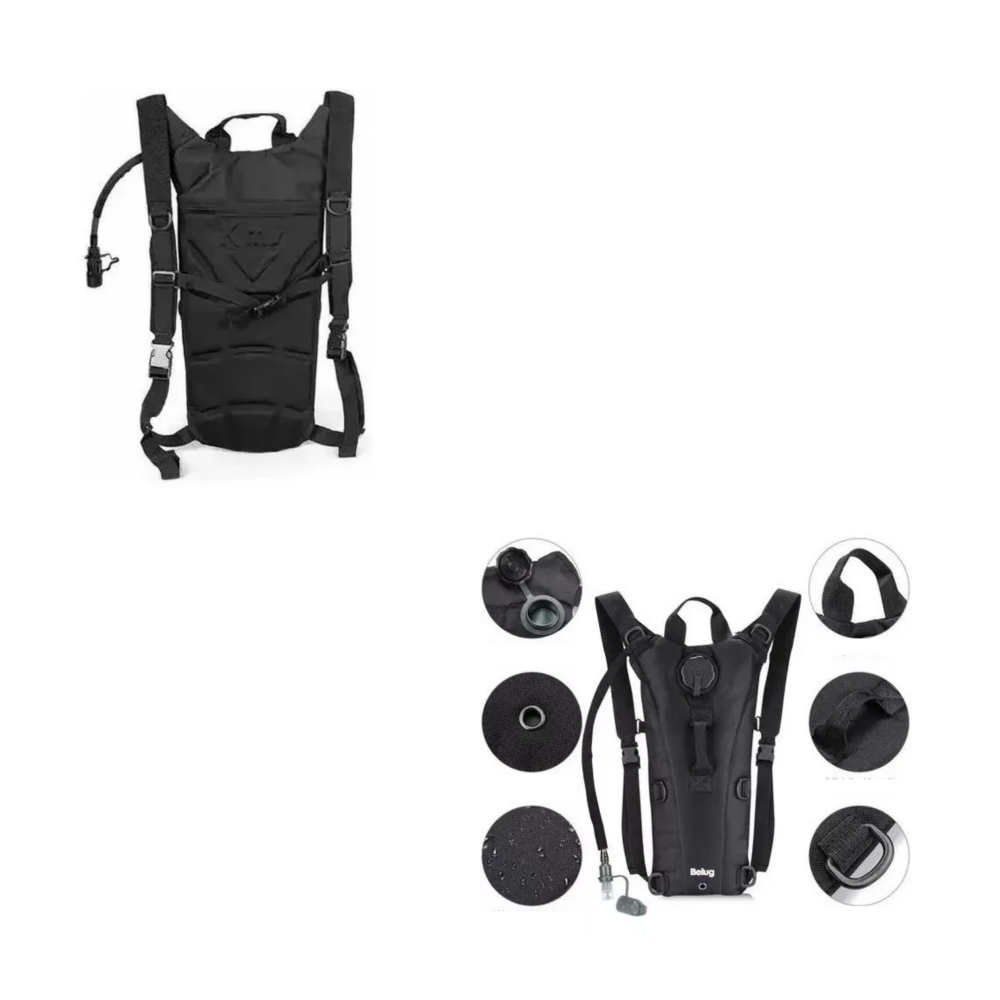Foto 4 pulgar | Mochila Hidratante Bolsa De Agua 3l Bicicleta Camper Belug