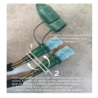 Foto 4 | Mochila Hidratante Bolsa De Agua 3l Bicicleta Camper Belug