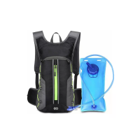 Foto 2 pulgar | Mochila Hidratacion Impermable Ciclismo+2l Bolsa Agua Eo Safe Imports Esi-8061-1 Negro