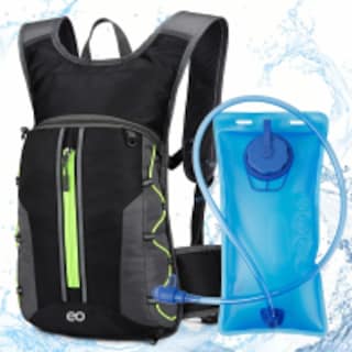 Foto 2 | Mochila Hidratacion Impermable Ciclismo+2l Bolsa Agua Eo Safe Imports Esi-8061-1 Negro