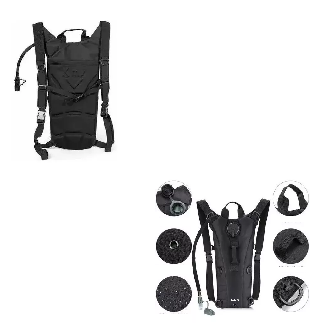 Foto 4 pulgar | Mochila Hidratante Bolsa De Agua 3l Bicicleta Camper