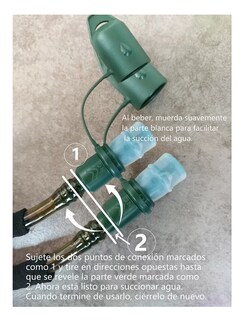 Foto 4 | Mochila Hidratante Bolsa De Agua 3l Bicicleta Camper