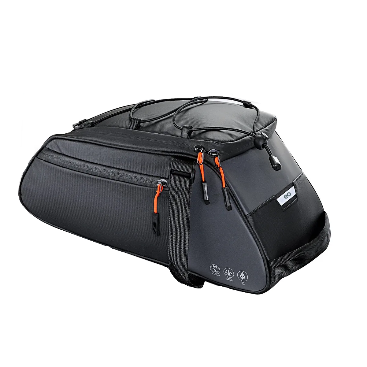 Foto 2 pulgar | Bolsa Porta Bulto Bicicleta Impermeable Reflexivo Eo Safe Imports Esi-19317 Negro