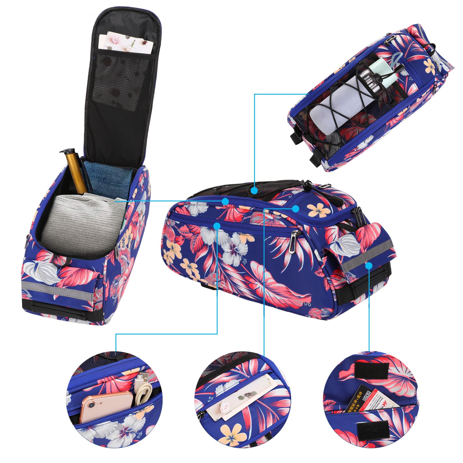Foto 4 pulgar | Bolsa Portabicicletas Mosiso, Impermeable, 12 L - Venta Internacional.