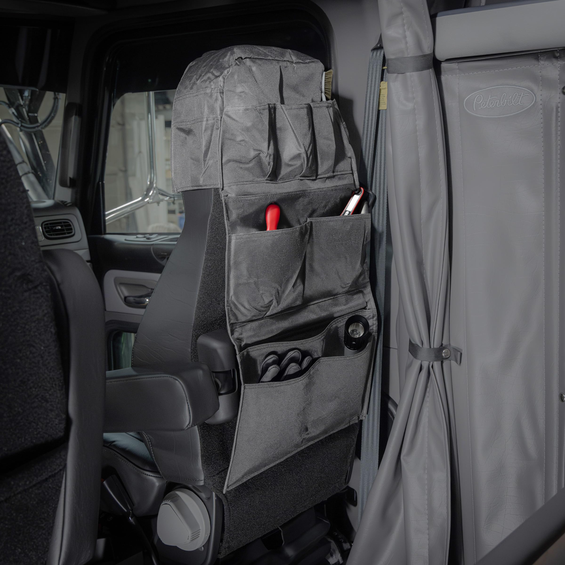 Foto 4 pulgar | Organizador Para Respaldo De Asiento Roadpro Rpsb-14bk Travel Essentials - Venta Internacional.
