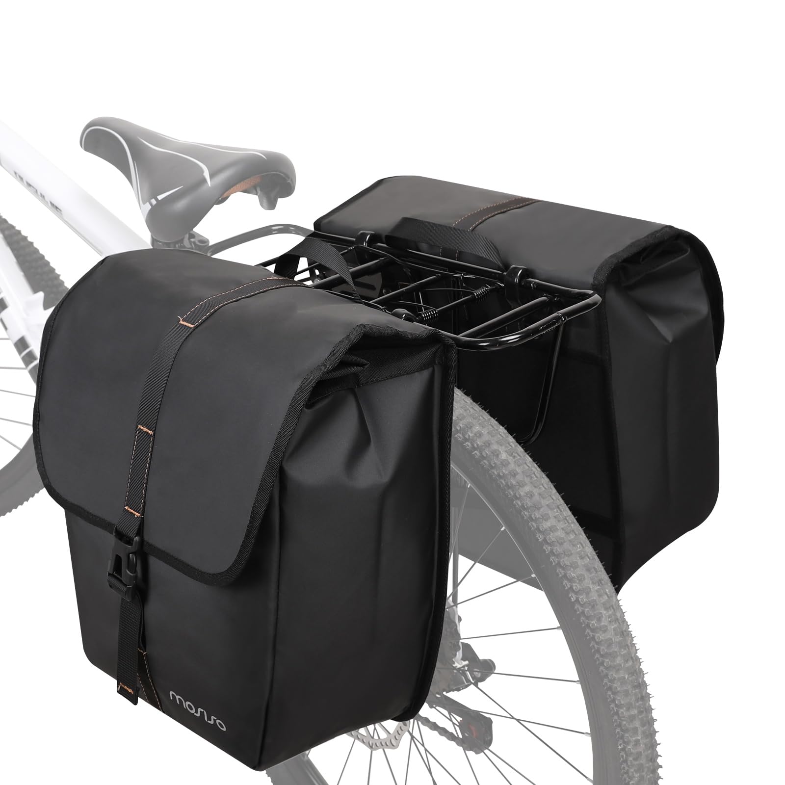 Foto 2 | Alforjas De Bicicleta Mosiso, 20 L, Impermeables, Paquete De 2 Unidades, Para Carretera Y Montaña - Venta Internacional