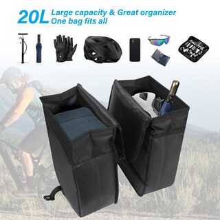 Foto 4 | Alforjas De Bicicleta Mosiso, 20 L, Impermeables, Paquete De 2 Unidades, Para Carretera Y Montaña - Venta Internacional