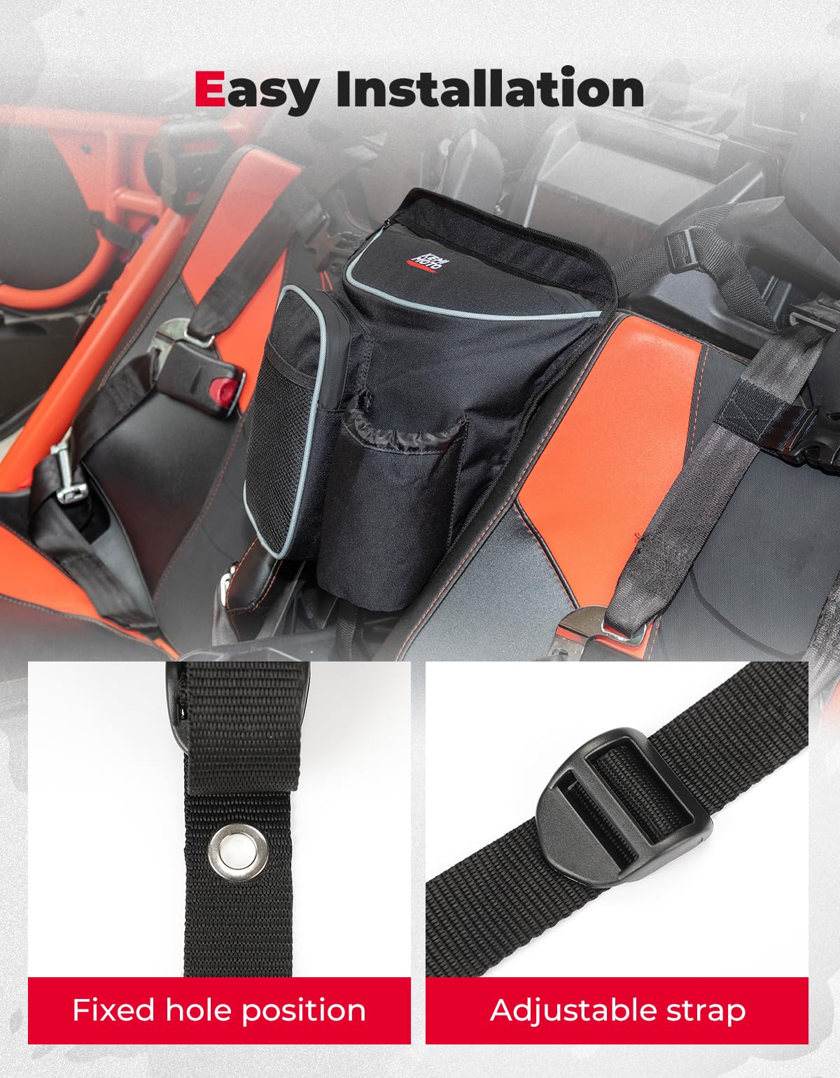 Foto 6 pulgar | Bolsa De Almacenamiento Utv Kemimoto Center Bag Can-am Maverick/commander - Venta Internacional.