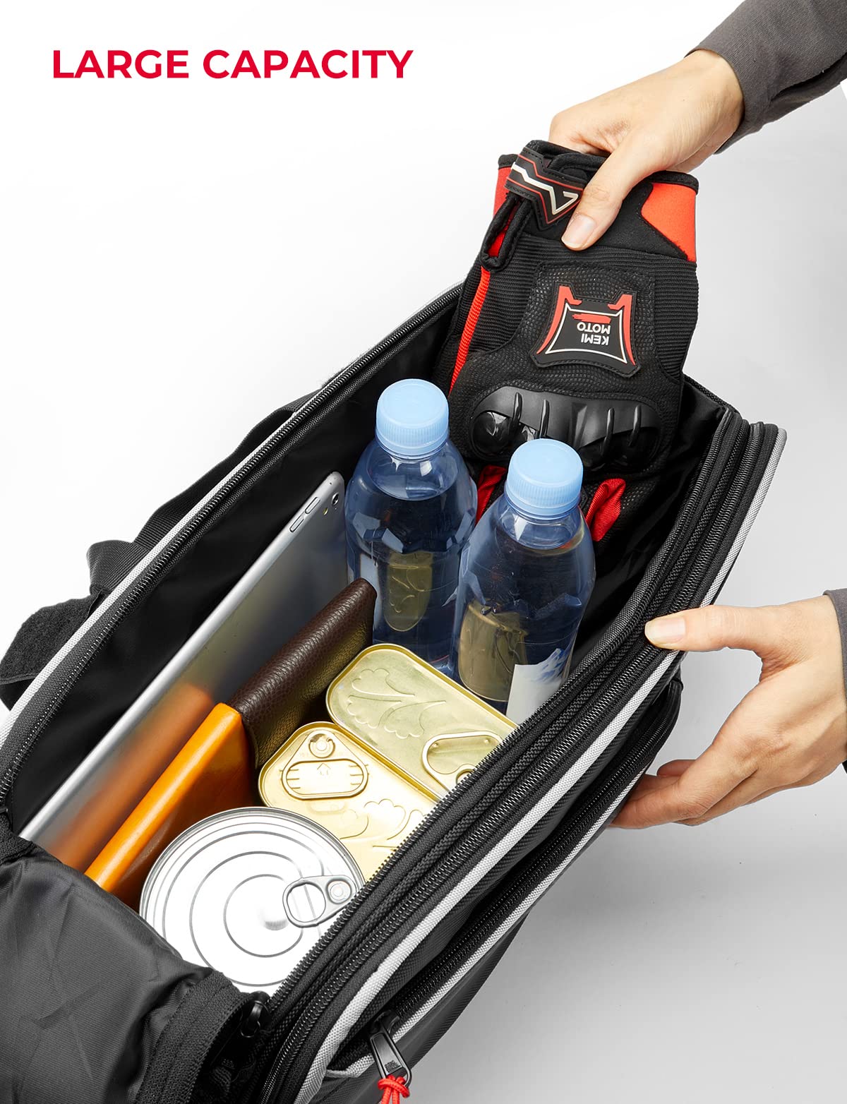 Foto 7 pulgar | Alforjas Para Moto Kemimoto Expandibles 30 L (15 L*2) Grom - Venta Internacional.