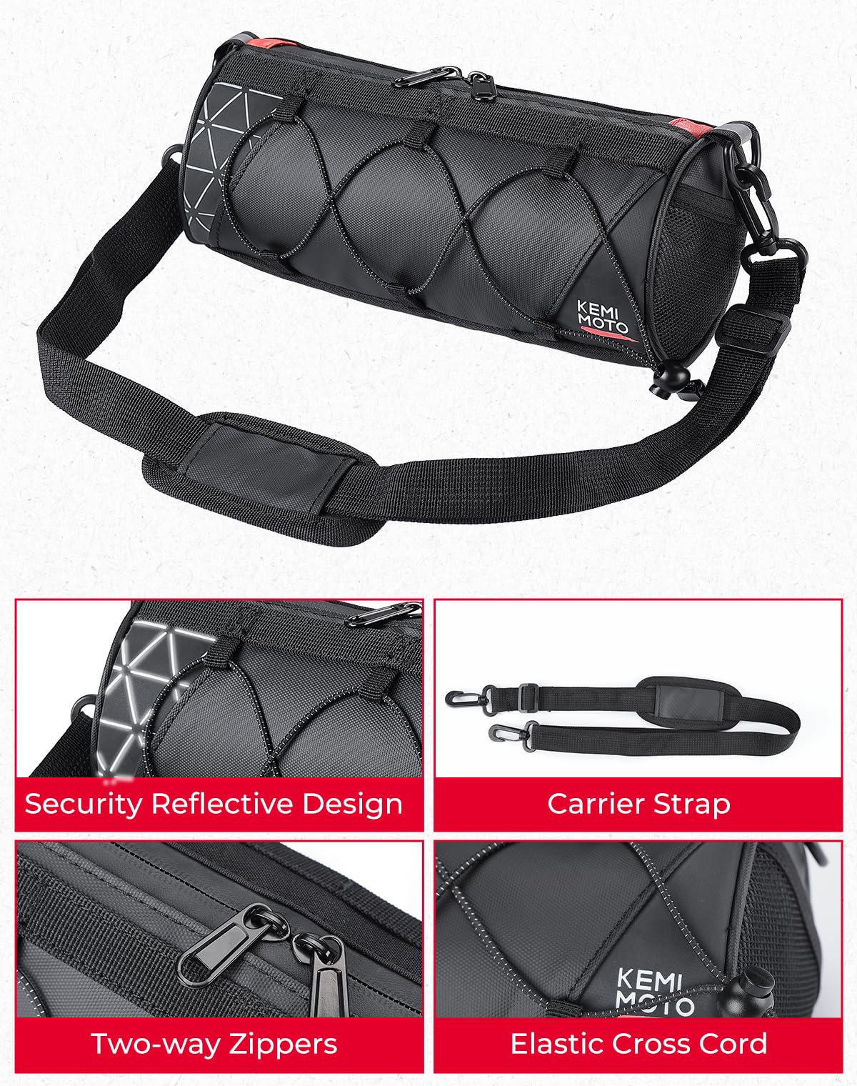 Foto 6 pulgar | Funda De Manillar Kemimoto Bike Impermeable Para Lluvia, 2,4 L - Venta Internacional.