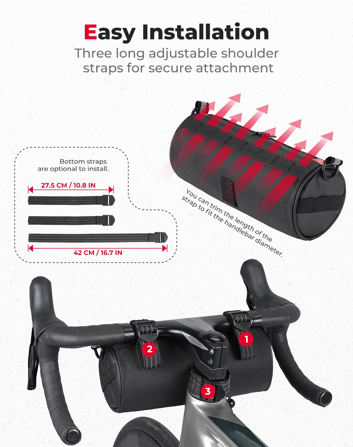 Foto 7 pulgar | Funda De Manillar Kemimoto Bike Impermeable Para Lluvia, 2,4 L - Venta Internacional.