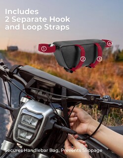 Foto 4 | Bolsa De Manillar Kemimoto Impermeable Para Sur-ron Light Bee X - Venta Internacional.