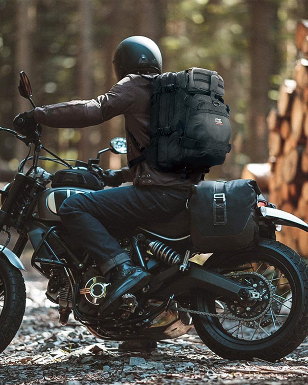 Foto 7 pulgar | Mochila Para Casco De Moto Kemimoto, Impermeable, 37 L - Venta Internacional.