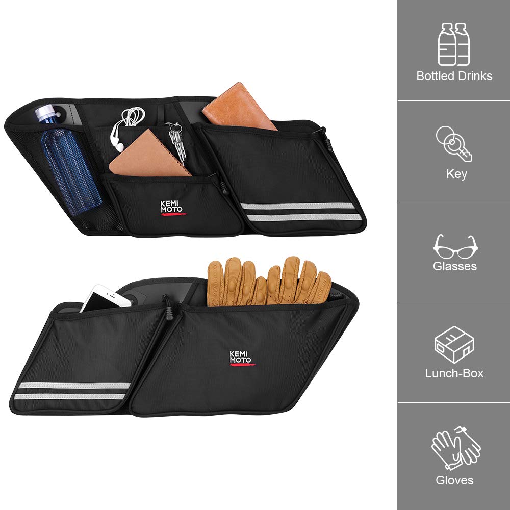 Foto 4 pulgar | Organizadores De Alforjas Kemimoto 1993-2013 Para Road Glide - Venta Internacional.