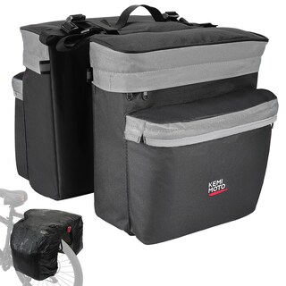 Foto 1 | Bolsa Para Bicicleta Kemimoto, Portaequipajes Traseros, 34 L, Resistentes Al Agua - Venta Internacional.