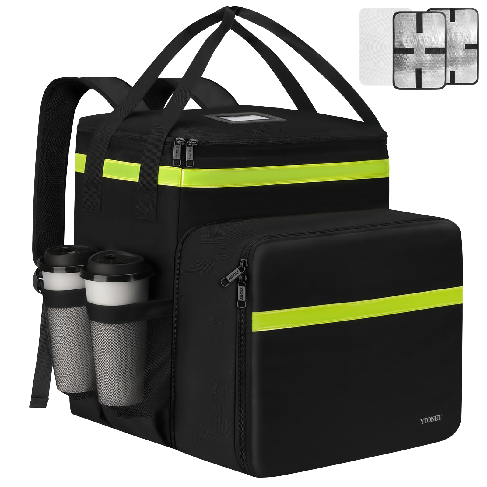Foto 1 | Mochila Ytonet Impermeable Negra - Venta Internacional