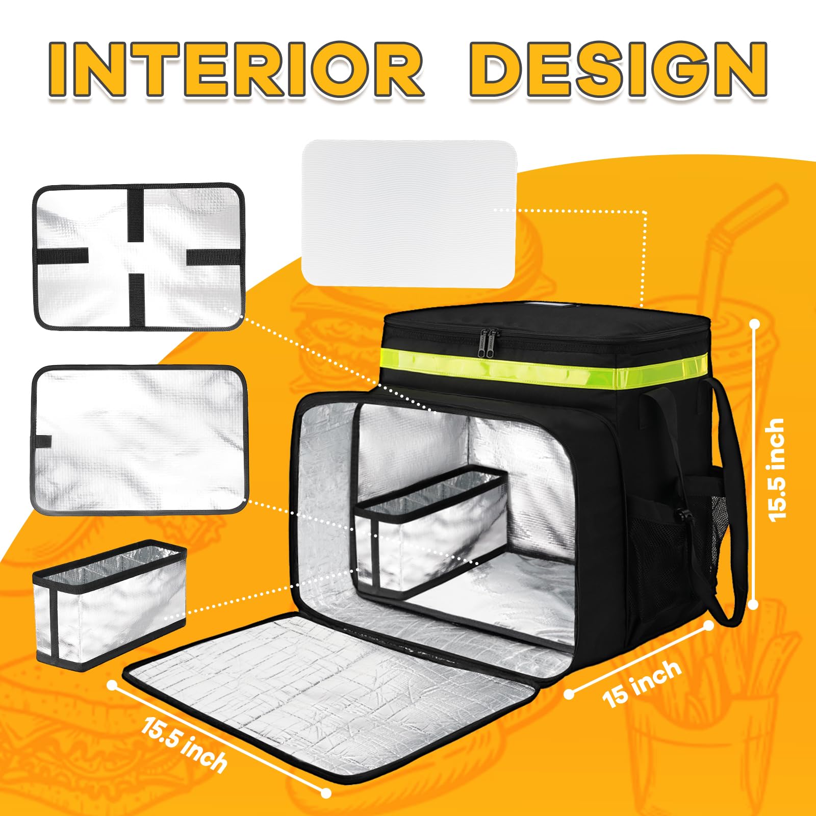 Foto 5 pulgar | Mochila Ytonet Impermeable Negra - Venta Internacional