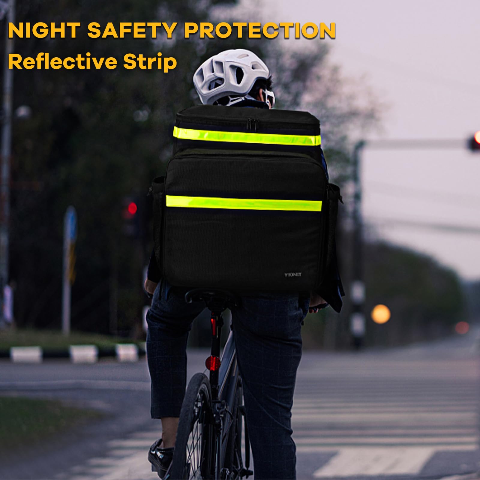 Foto 7 pulgar | Mochila Ytonet Impermeable Negra - Venta Internacional