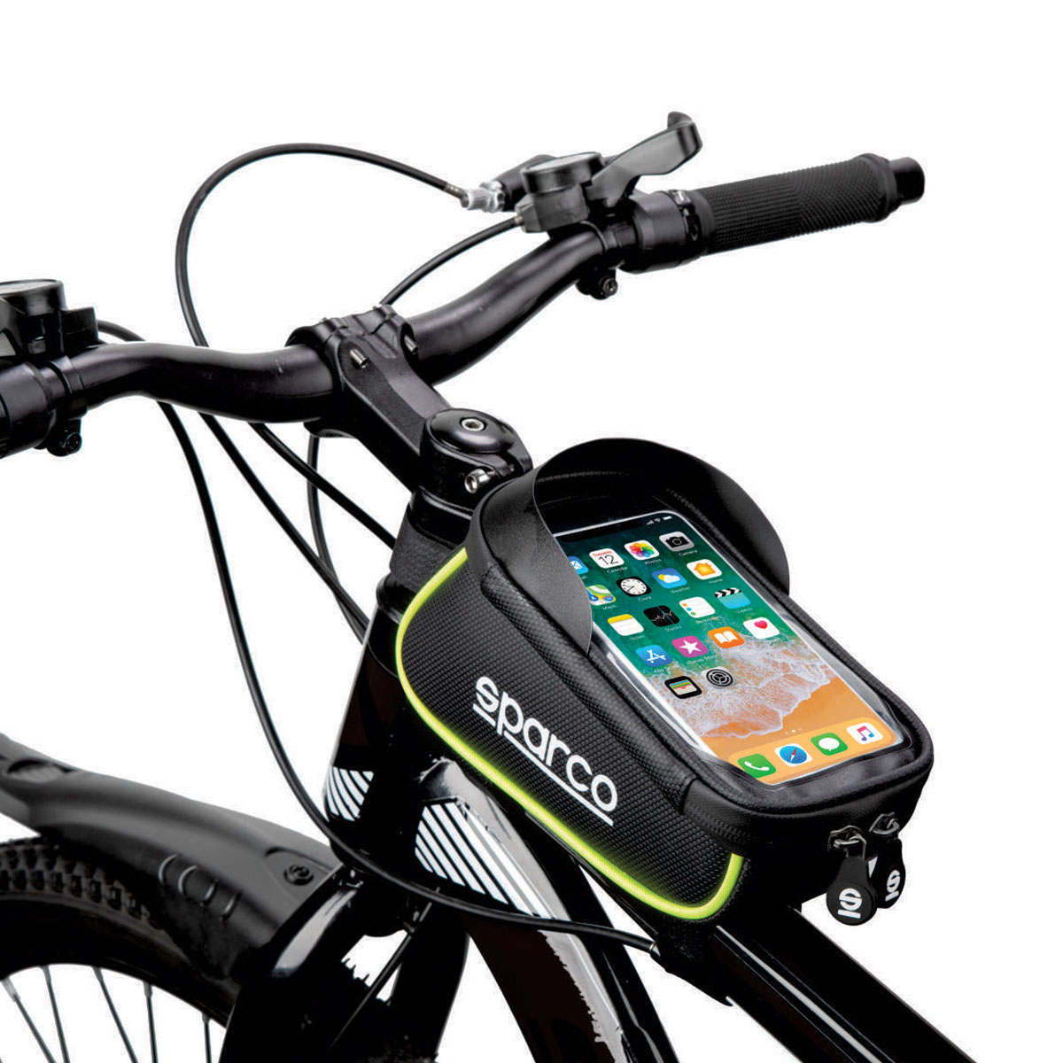 Foto 3 pulgar | Porta Celular Sparco Se104bl Impermeable Para Bicicleta