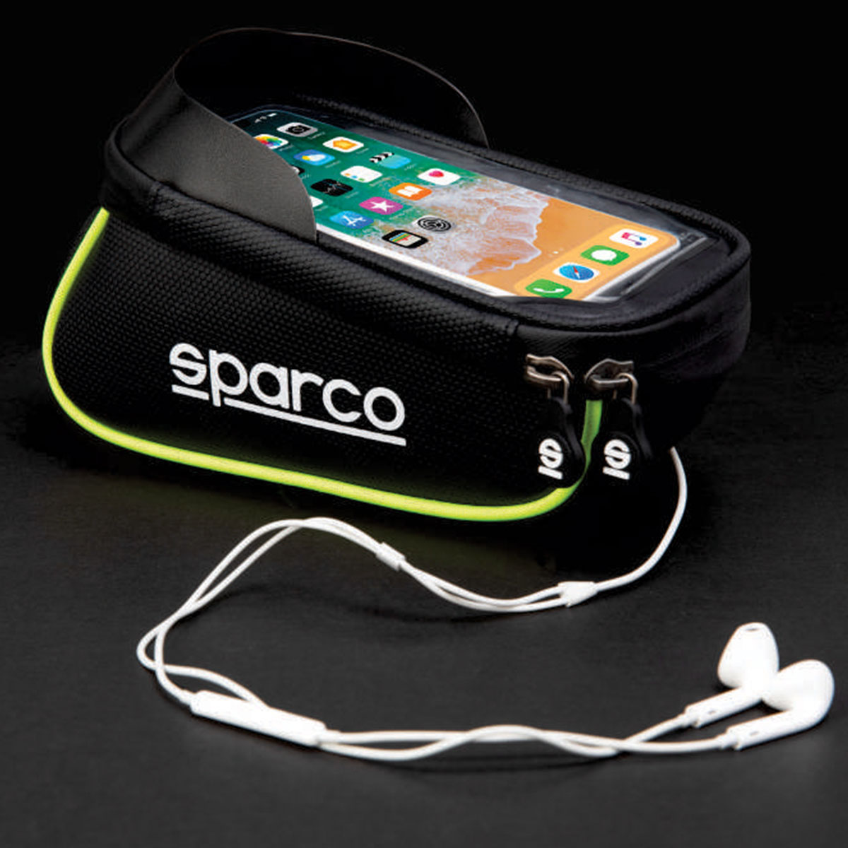 Foto 7 pulgar | Porta Celular Sparco Se104bl Impermeable Para Bicicleta