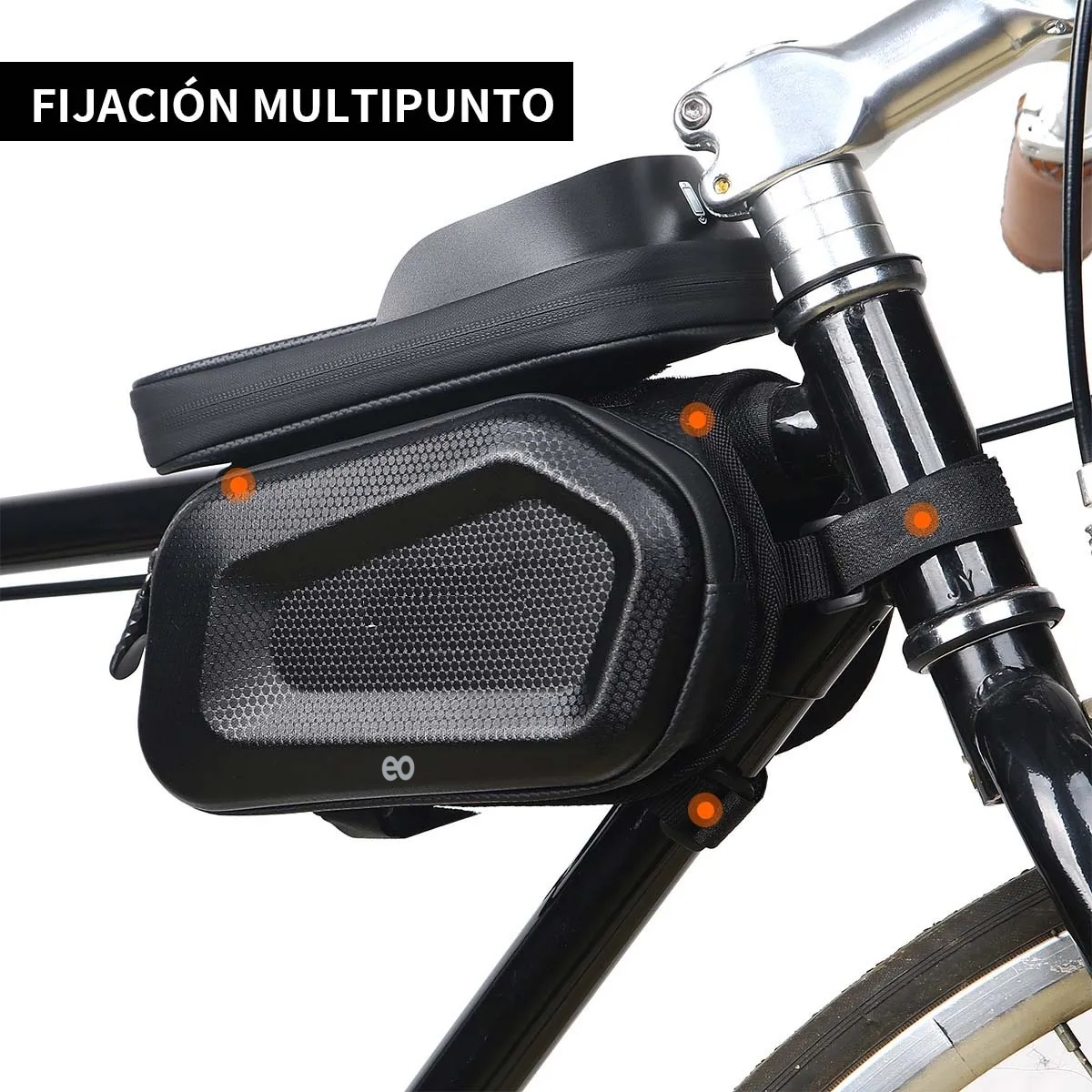 Foto 3 | Bolsa De Almacenamiento Impermeable Para Bicicleta Eo Safe Imports Esi-19315 Negro