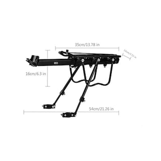 Foto 2 | Soporte De Carga Para Bicicletas Con Capacidad De 70 Kg Eo Safe Imports Esi-19322 Negro