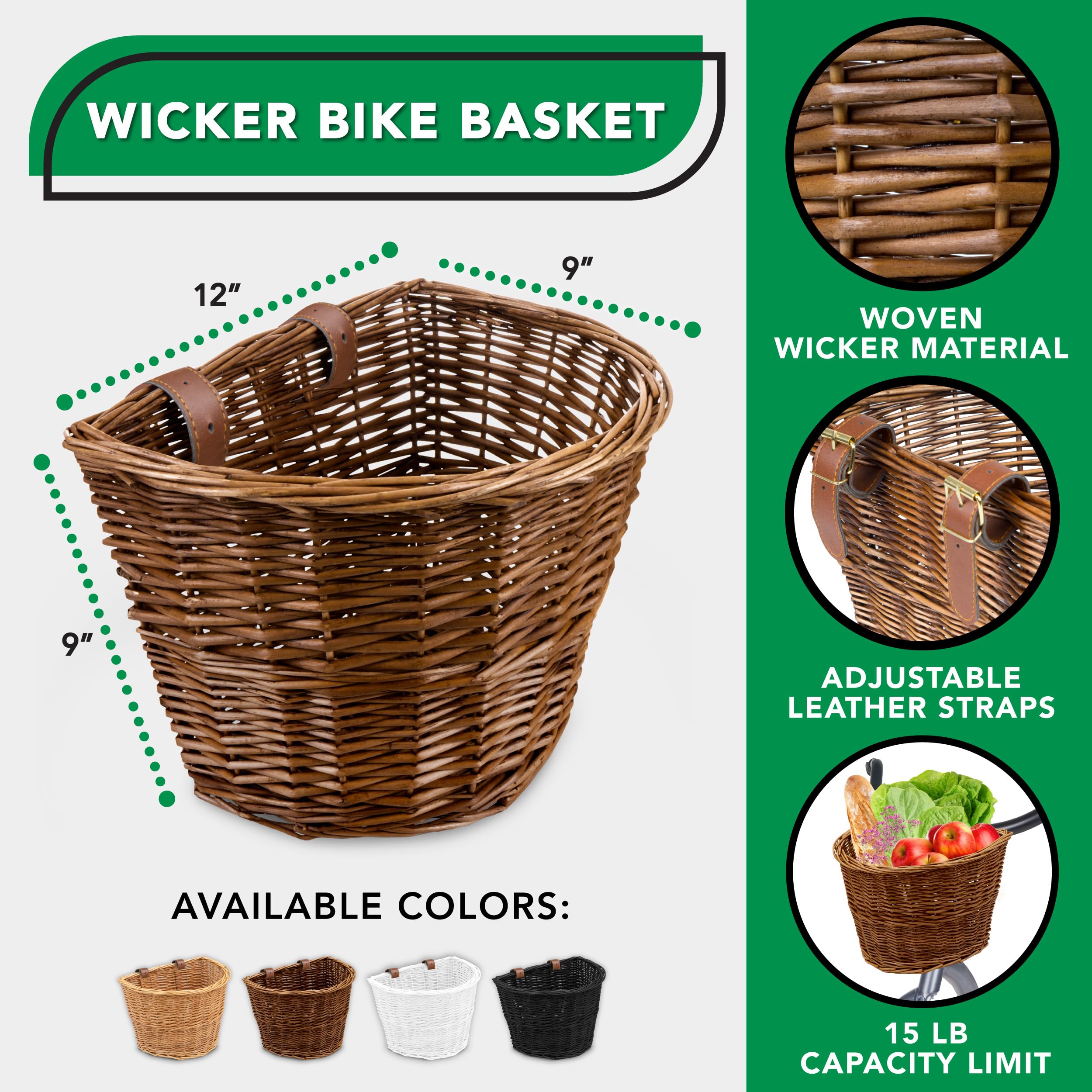 Foto 3 pulgar | Cesta De Bicicleta Prosourcefit Micker Front Cargo Para Mujer Y Hombre - Venta Internacional.