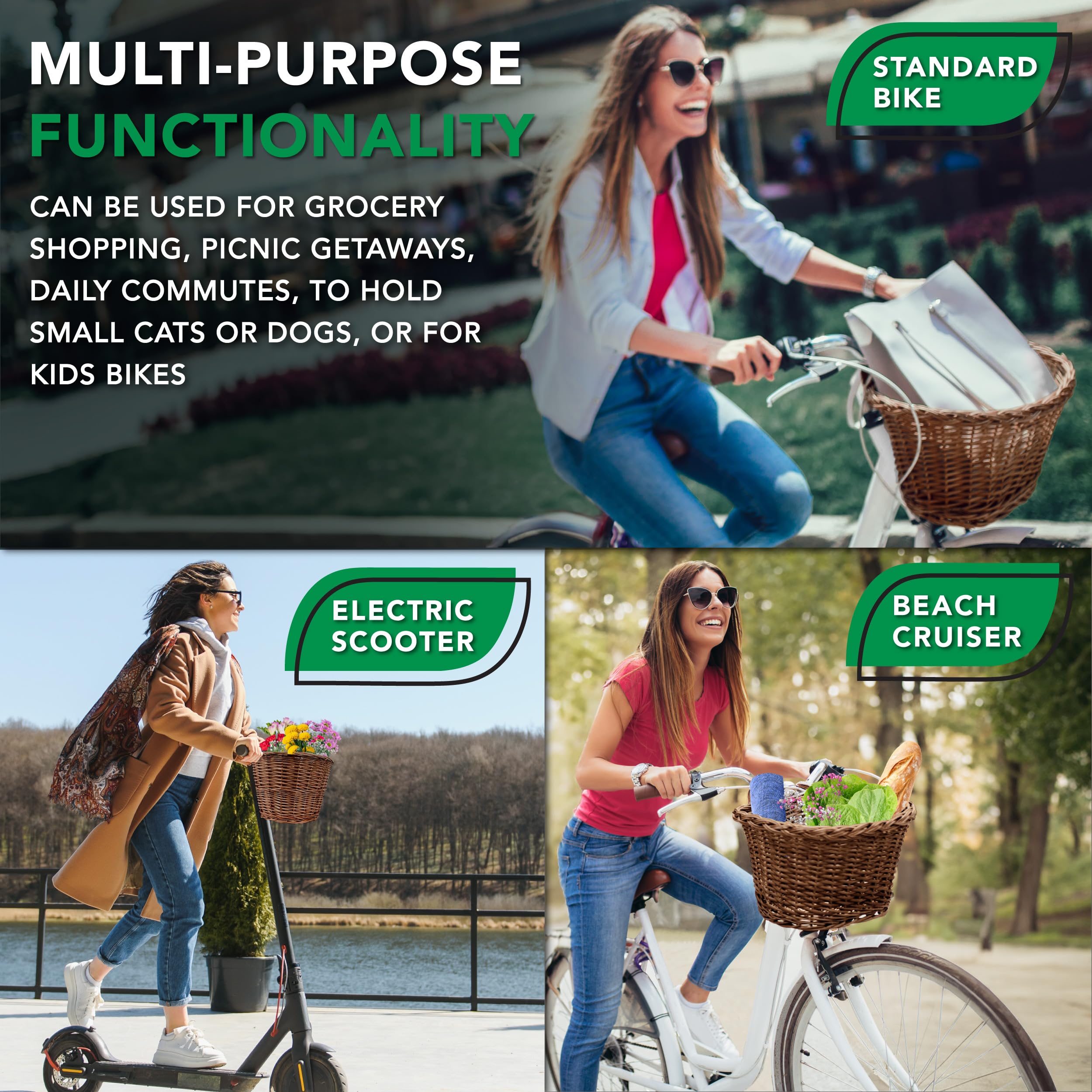 Foto 4 | Cesta De Bicicleta Prosourcefit Micker Front Cargo Para Mujer Y Hombre - Venta Internacional.