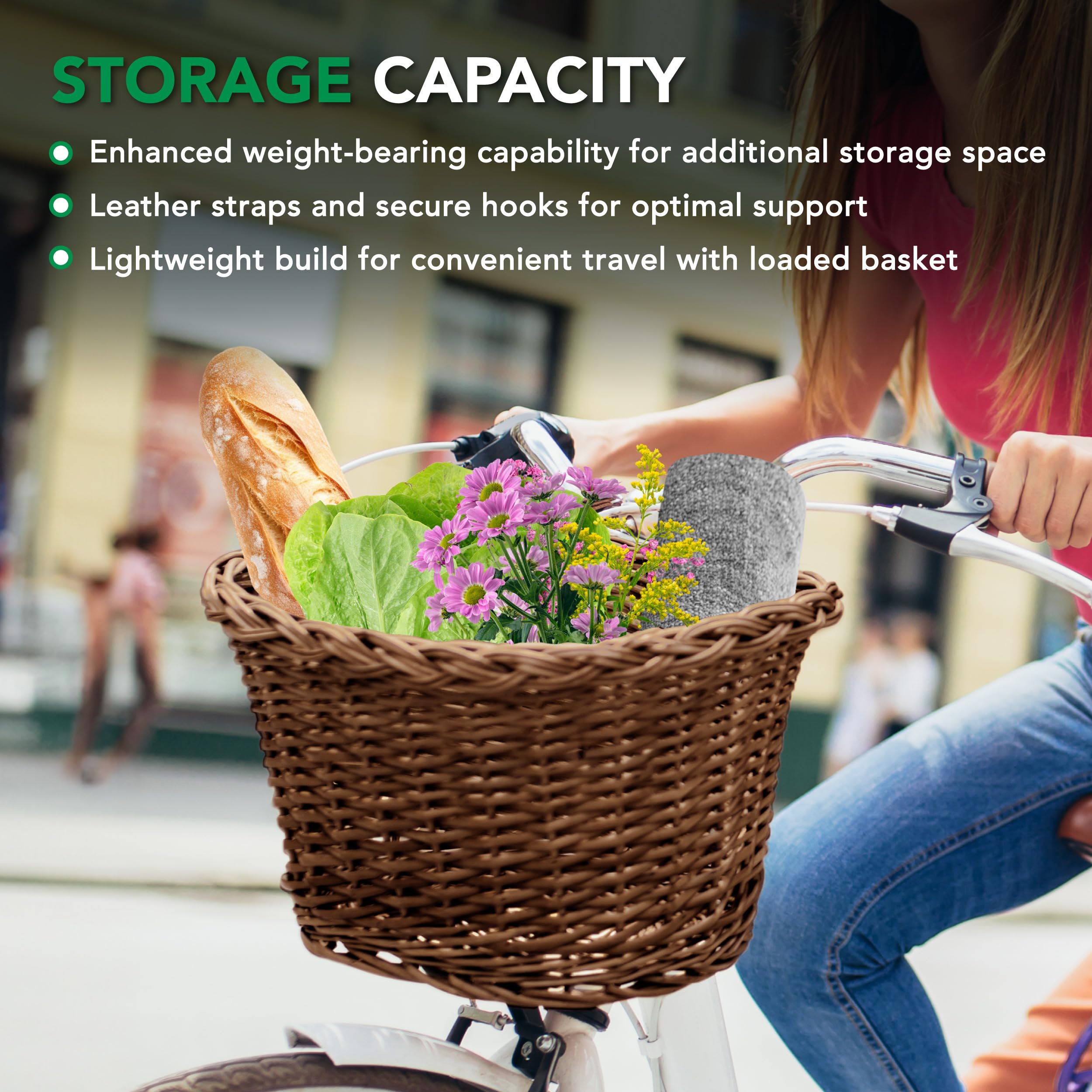 Foto 6 pulgar | Cesta De Bicicleta Prosourcefit Micker Front Cargo Para Mujer Y Hombre - Venta Internacional.