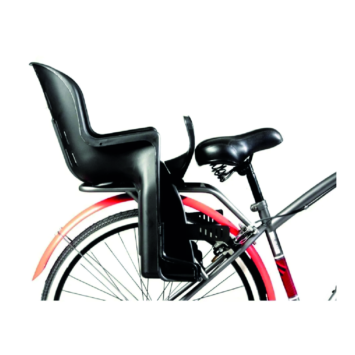 Foto 3 pulgar | Asiento Trasero Veloci Porta Bebé Para Bicicleta Negro