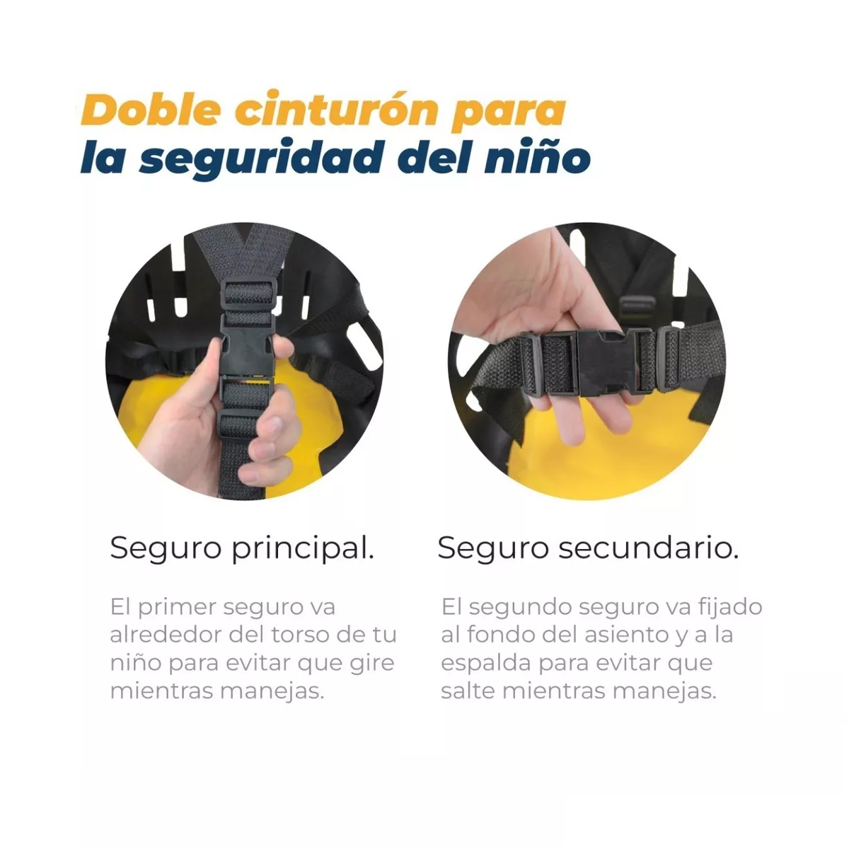 Foto 3 pulgar | Asiento Trasero Infantil Para Bicicleta Eo Safe Imports Esi-13949 Negro