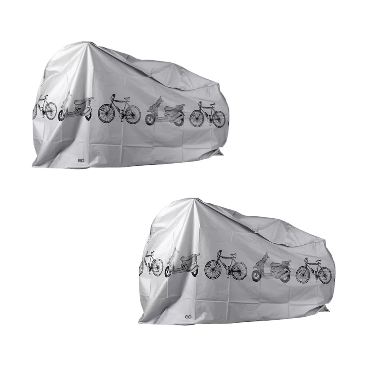 Foto 2 pulgar | Par Funda Para Bicicleta Impermeable 2pzas Eo Safe Imports Esi-9473-1 Gris