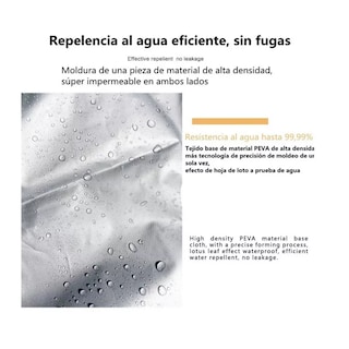 Foto 2 | Par Funda Para Bicicleta Impermeable 2pzas Eo Safe Imports Esi-9473-1 Gris