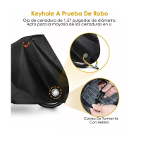 Foto 3 pulgar | Funda Para Bicicleta Cubierta Impermeable Ciclismo Eo Safe Imports Esi-9476-1 Negro