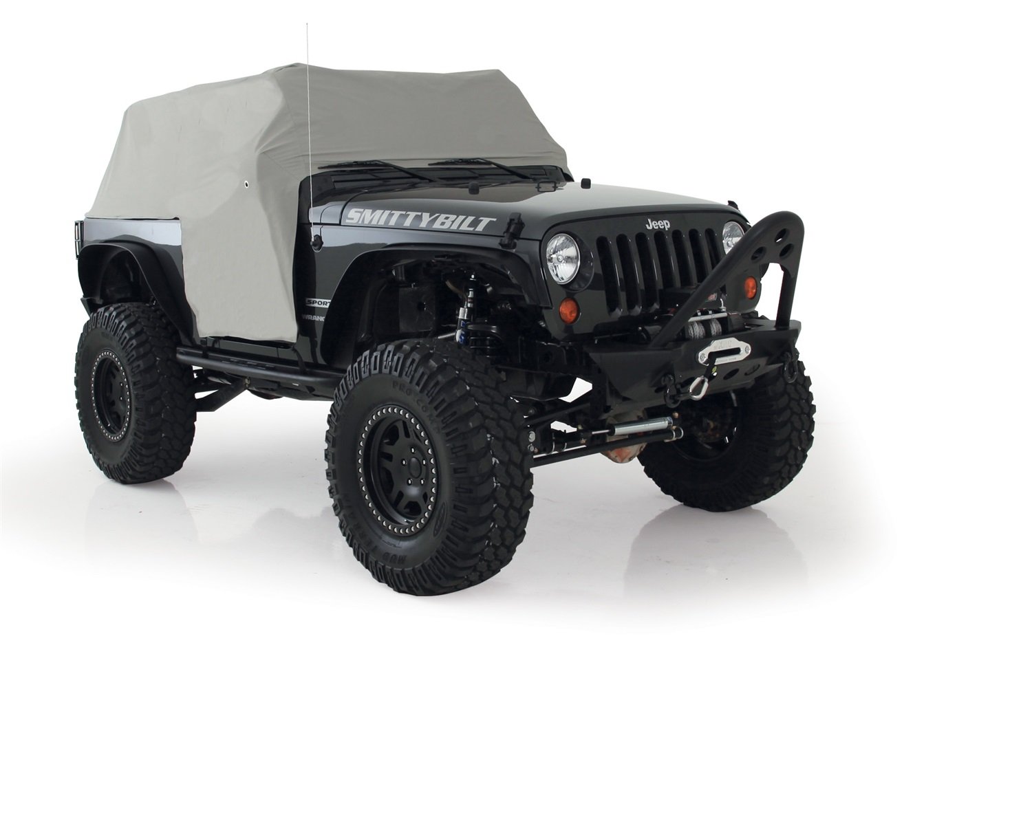 Foto 3 pulgar | Funda De Cabina Smittybilt 1061 Resistente Al Agua Gris Para Jeep - Venta Internacional.