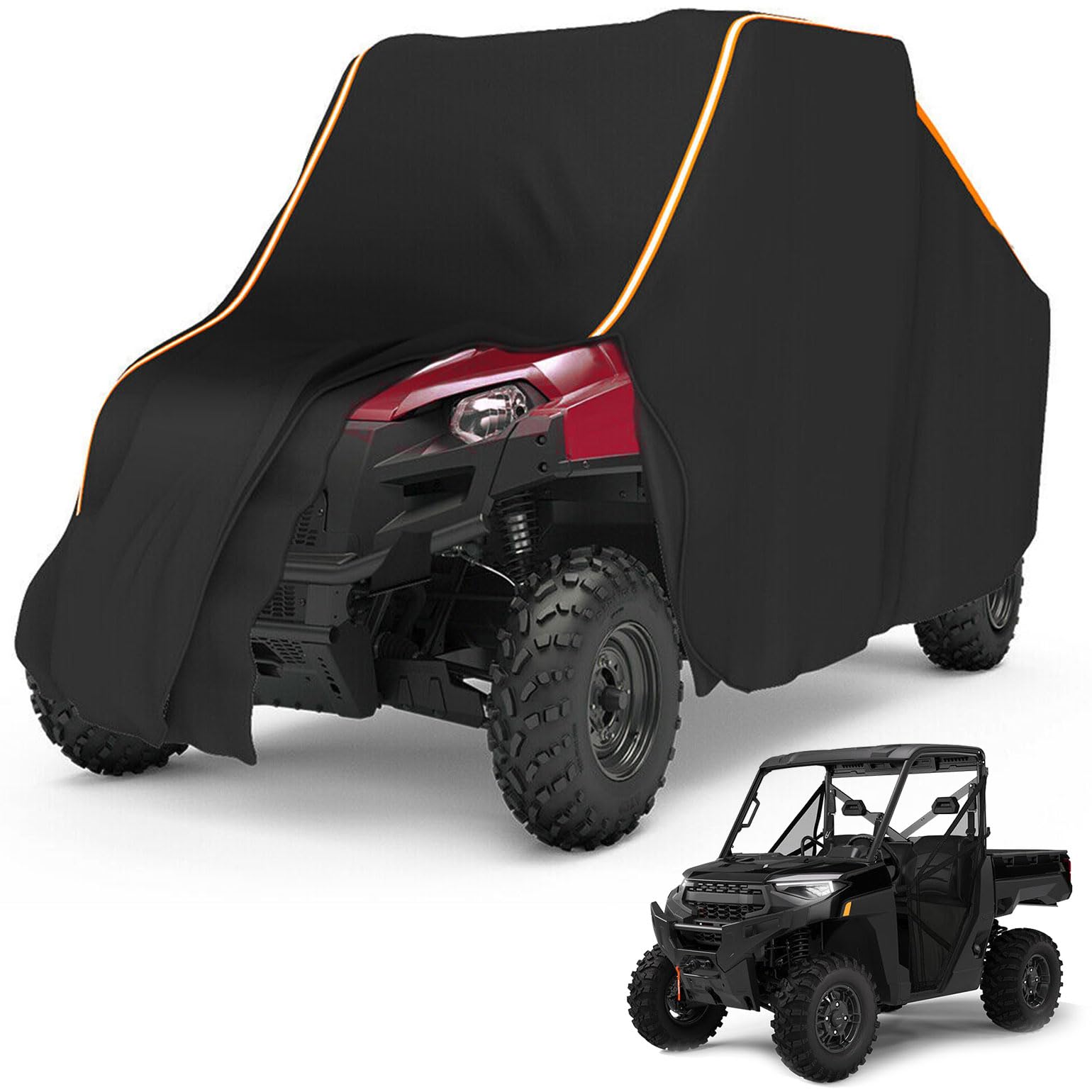 Foto 1 | Funda Utv Kemimoto Para Polaris Ranger Xp 1000, 2 Plazas, Todo Tipo De Clima - Venta Internacional.