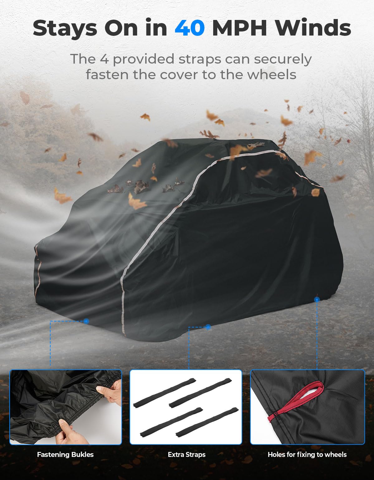 Foto 3 pulgar | Funda Utv Kemimoto Para Polaris Ranger Xp 1000, 2 Plazas, Todo Tipo De Clima - Venta Internacional.