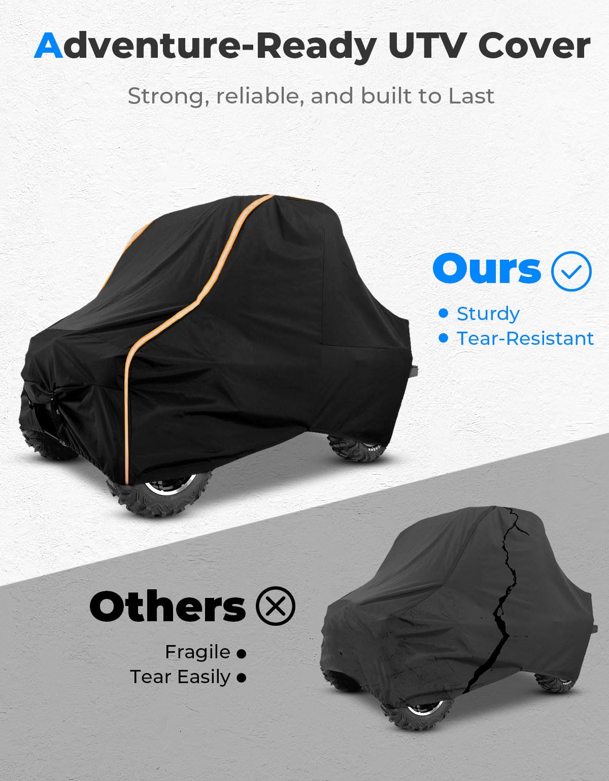 Foto 5 | Funda Utv Kemimoto Para Polaris Ranger Xp 1000, 2 Plazas, Todo Tipo De Clima - Venta Internacional.