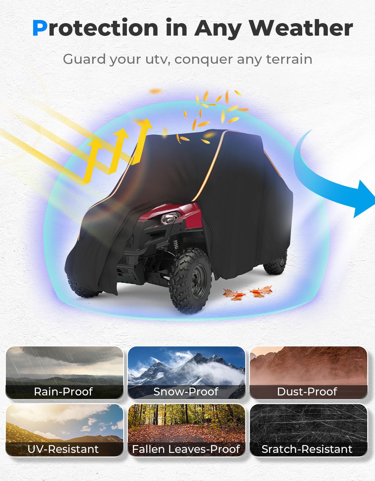 Foto 6 | Funda Utv Kemimoto Para Polaris Ranger Xp 1000, 2 Plazas, Todo Tipo De Clima - Venta Internacional.