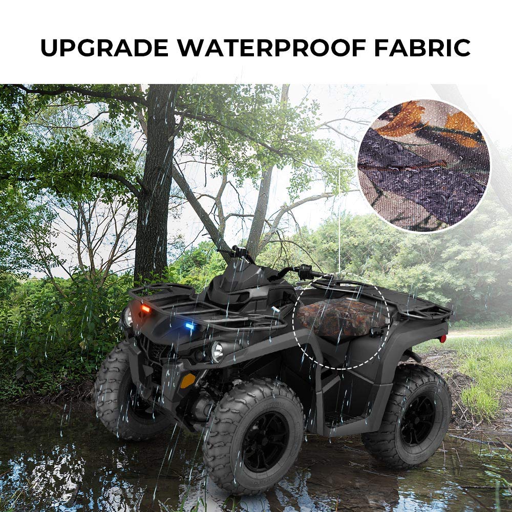 Foto 3 pulgar | Funda De Asiento Para Vehículos Todo Terreno Kemimoto  Resistente Al Agua  Universal  Camuflaje - Venta Internacional.
